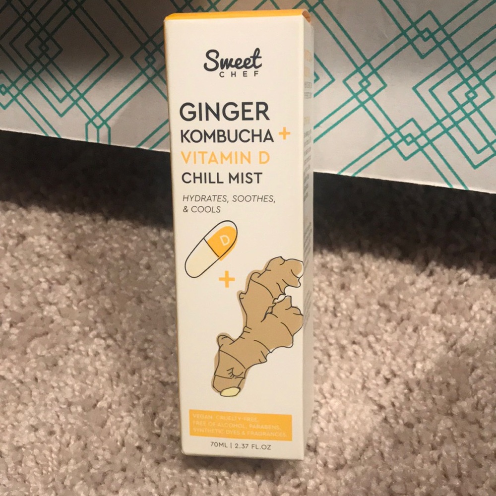 Ginger kombucha vitamin d chill mist